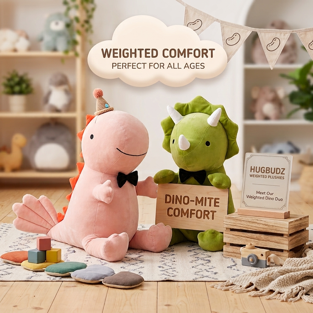 Weighted Dino - 80cm 1.1kg Comfort Plush