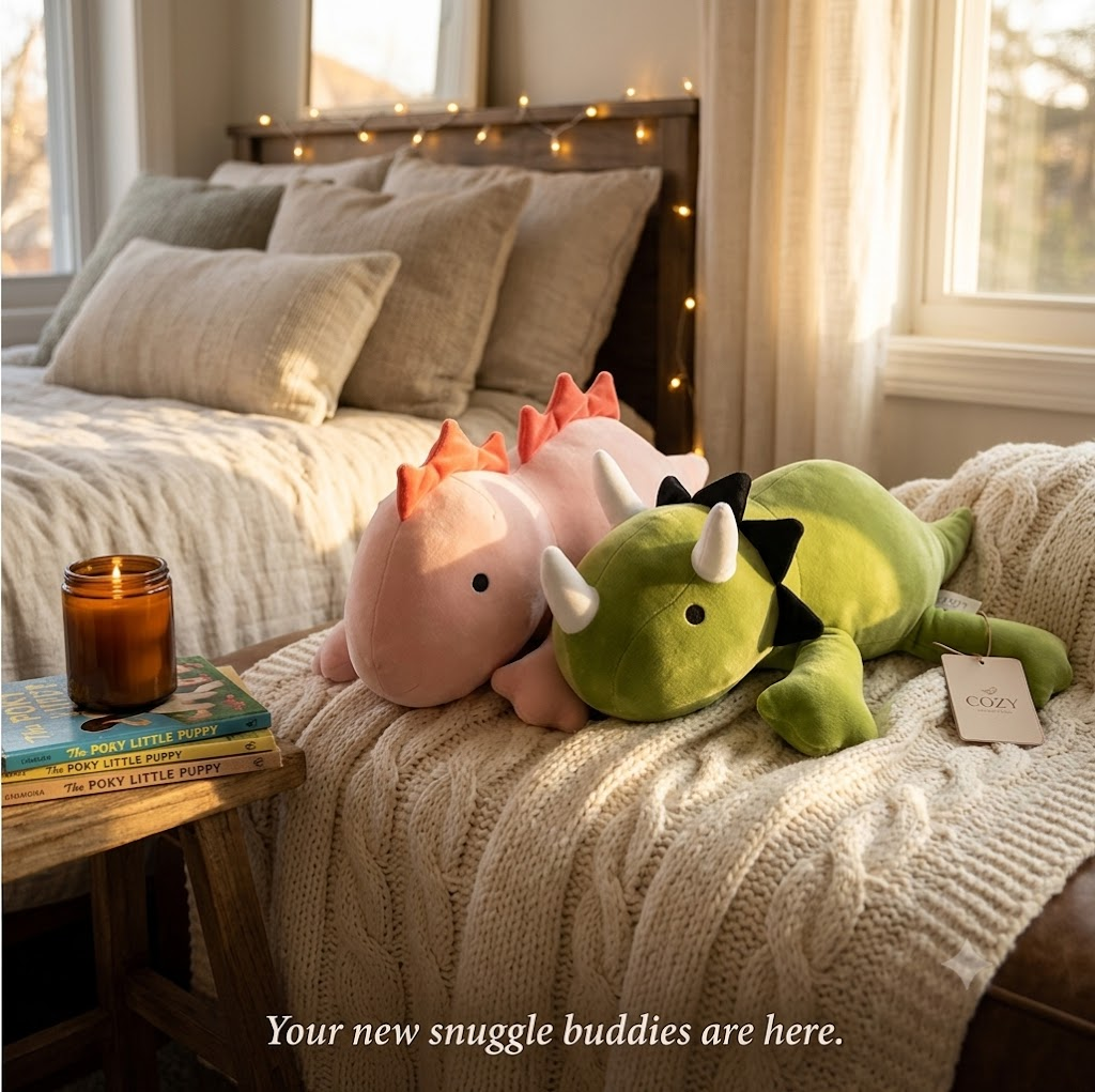 Weighted Dino - 80cm 1.1kg Comfort Plush