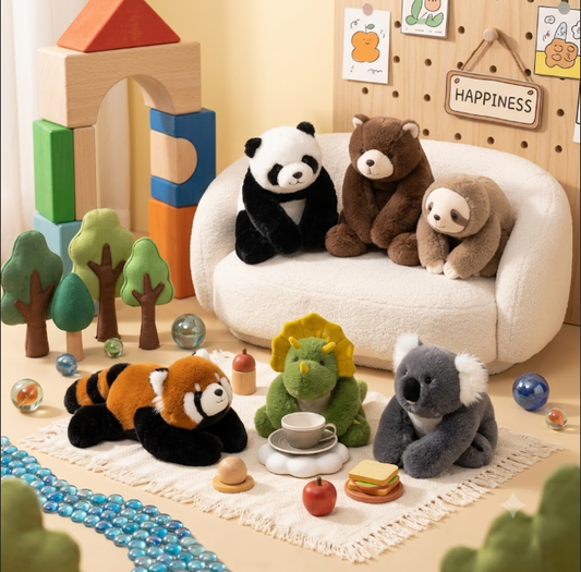Weighted Wildlife Plush - 900g Comfort Plush